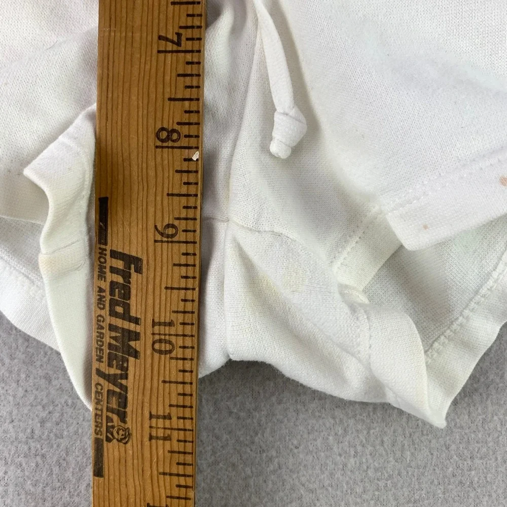 VTG Y2K Low Rise No Boundaries Shorts Women L 11/13 White Athletic Striped